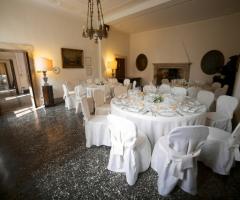 Sala interna per il ricevimento di matrimonio