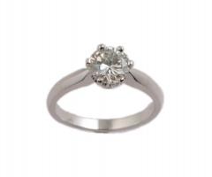 Anello solitario fidanzamentoclassico -Rosadelli orafi