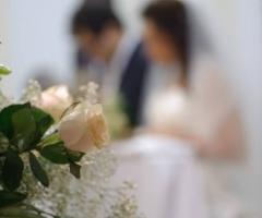 Foto della cerimonia di matrimonio