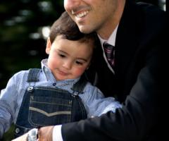 Lo sposo con il figlio - Domenico Margiotta Fotografo
