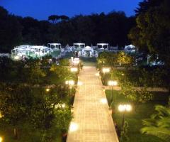 Entrata della villa per matrimoni