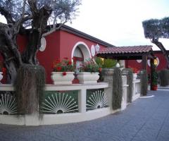 Vialetto di ingresso del Ristorante l'Antico Ritrovo