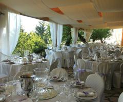 La pergola della Tenuta il Pilaccio nel Cilento