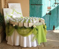 IL tavolo delle bomboniere