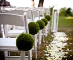 Pamela Mariage and event consulting and creator - L'allestimento all'aperto