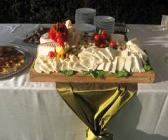 Tavolo dei formaggi al matrimonio