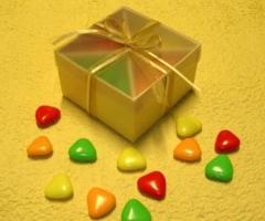 Scatola portaconfetti a scomparti