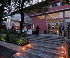 Entrata della location di nozze