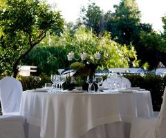 Masseria Pietrasole - Tavolo per gli invitati al matrimonio