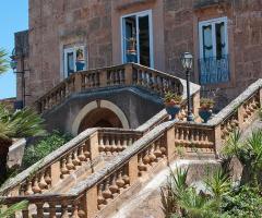 Villa Boscogrande - Scalinata d'ingresso alla villa