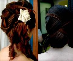 Acconciature semiraccolte per il matrimonio