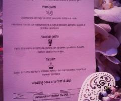 Blin Eventi Menù e segnaposto