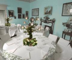 Tavoli per il ricevimento di matrimonio