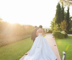 Foto coppia tramonto