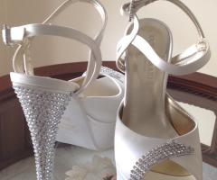 Donnamaria Romano calzature - Il tacco tempestato di Swarovski