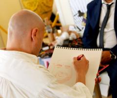 Luca Meo Caricaturista - Il servizio di animazione per il matrimonio a Salerno