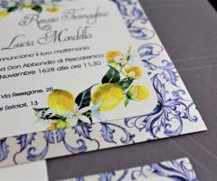 Nozze In Carta - Tema Amalfi