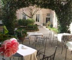 Giardino della location di matrimonio