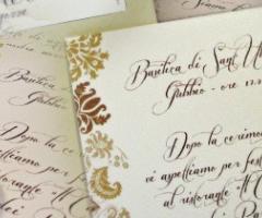 Partecipazioni dal tono retro - Modello Ladyjane