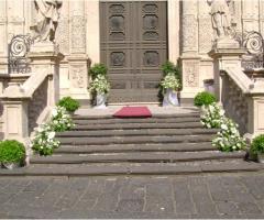 Addobbi floreali per la cerimonia