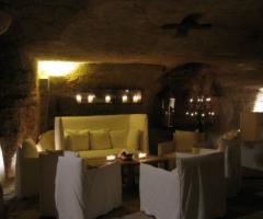 Masseria Torre Coccaro - Lounge del Frantoio per gli ospiti alle nozze