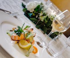 Composizione con gamberi