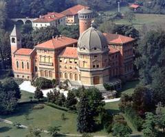 Castello di Quassolo dall'alto