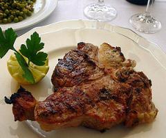 Lombata di vitello del Ristorante Rustichello