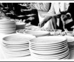 Foto del buffet al ricevimento di matrimonio