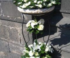 Composizioni floreali per la location di matrimonio