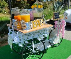 Francesca e Nevia wedding planner - Carrettino per aperitivi