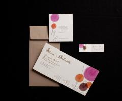 Partecipioni e inviti dal sapore country - Modello Dandy