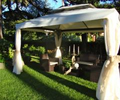 Gazebo per l'aperitivo di matrimonio