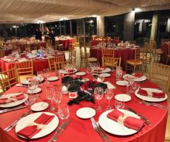 Castello a tinte forti - Ricevimento in rosso