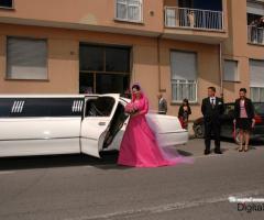 La sposa in limousine - Digital click