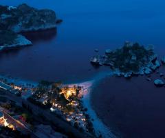 Vista panoramica Isola Bella e La Plage Resort
