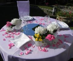 tavolo sposi lilla villa cristina