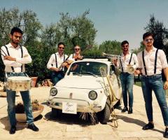 Metamorphosis Wedding Band - Formazione Dixie per il drink di benvenuto