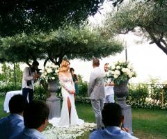 Ginger Bloom - Matrimonio mediterraneo sulla costa d'Amalfi: cerimonia