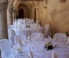 Ricevimento di nozze nel portico