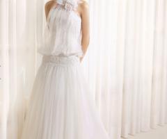 Vestito da sposa dalla linea morbida