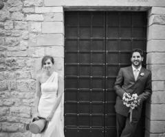 Gli sposi in posa by Michele Mascalzoni