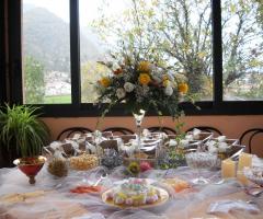 Allestimento tavolo confetti e bomboniere - Future Emotion di Patrizia Leonardi