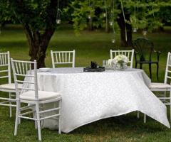 allestimento tavolo personalizzato