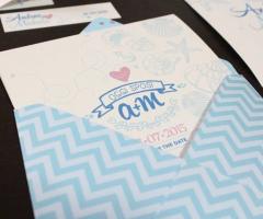 L'Ely Grafica - Partecipazione nuziale Marine