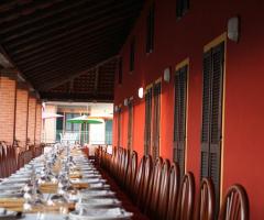 Ristorante Albergo Motta -  I tavoli per il ricevimento