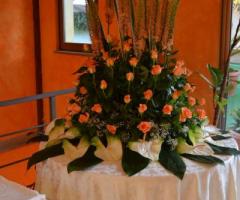 Il Tempio di Giove - Particolare composizione di fiori per le nozze