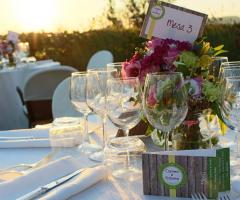 Centrotavola per il matrimonio