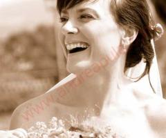 Ritratto sposa color seppia