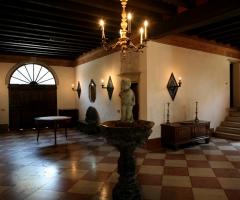 Interno della location per matrimoni